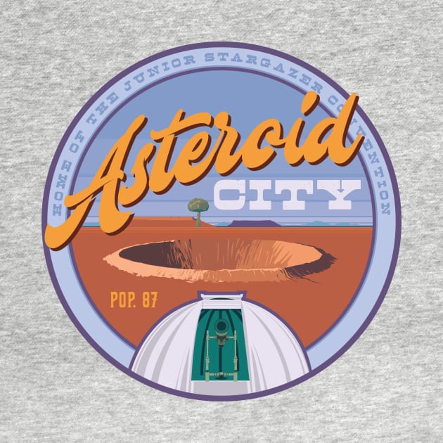 Asteroid City by MindsparkCreative